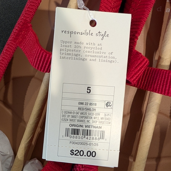 A New Day Knit Mary Jane Washable Ballet Flats Size 5 NWT - Picture 2 of 5